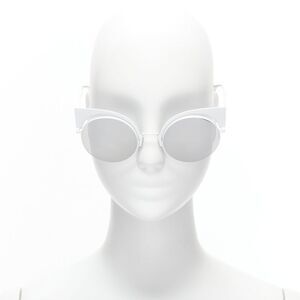 Fendi S metal logo gradient cat eye sunglasses